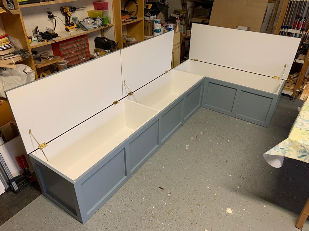 Seating and Storage Bench - Etsy