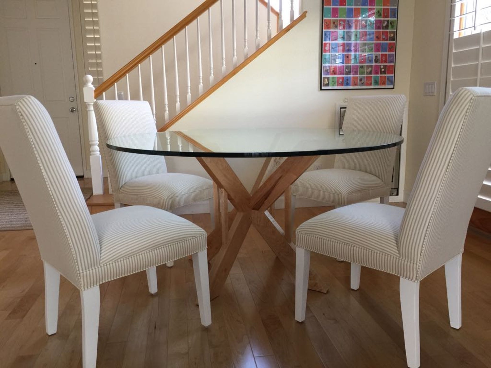 Double X Dining Table Base Etsy