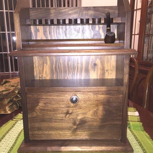 Pipes and Tobacco Storage Cabinet