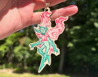 mint faerie keychain