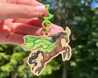moth pegasus keychain