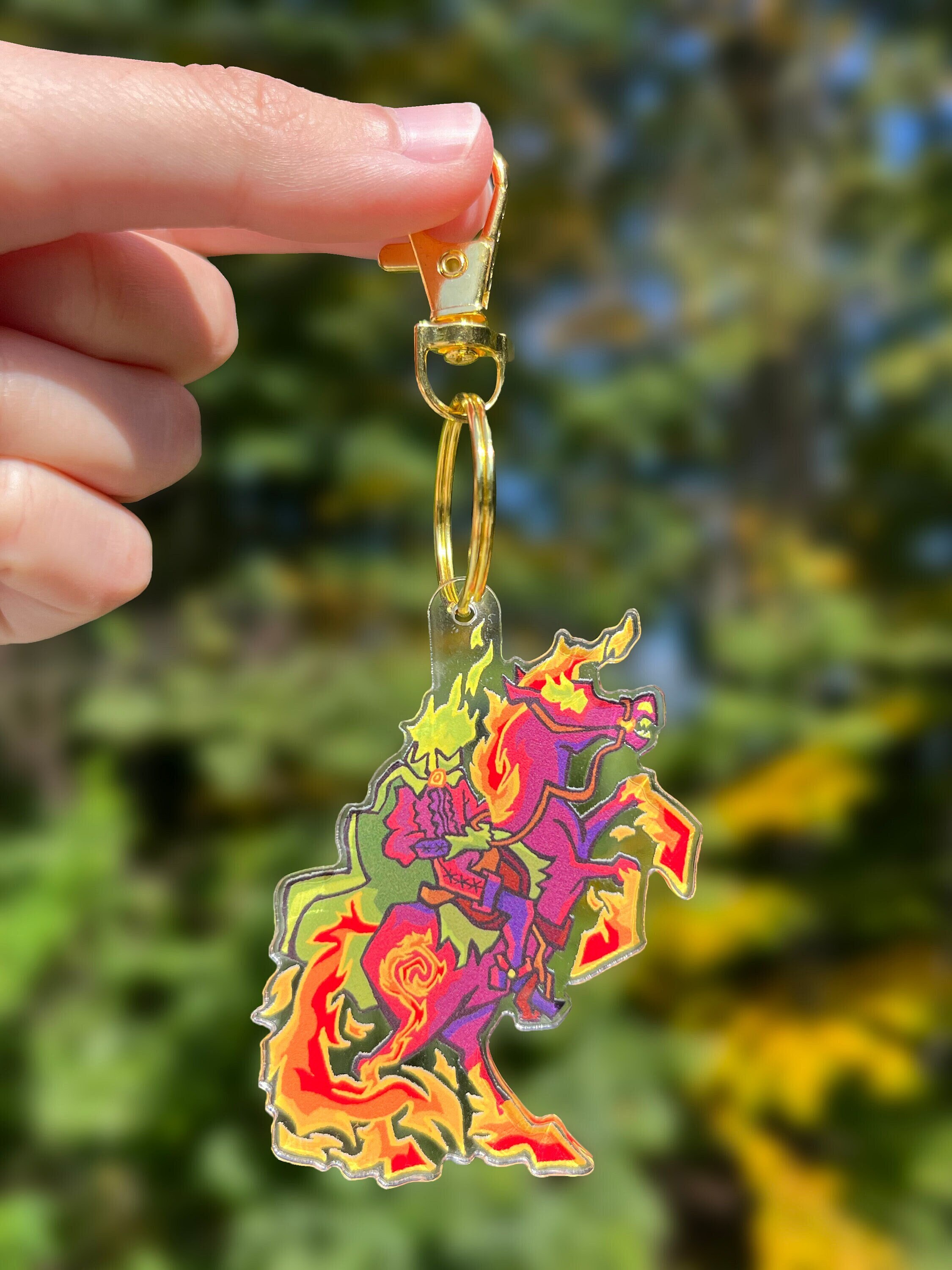 galloper thompson keychain