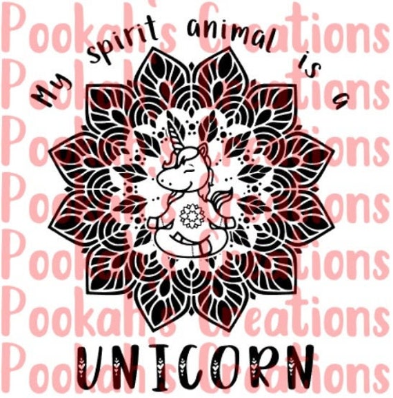 Download My Spirit Animal Is A Unicorn Svg Etsy