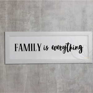 SVG files for Cricut wall art, printable quote sign, Family is Everything, diy housewarming gift for her, digital download