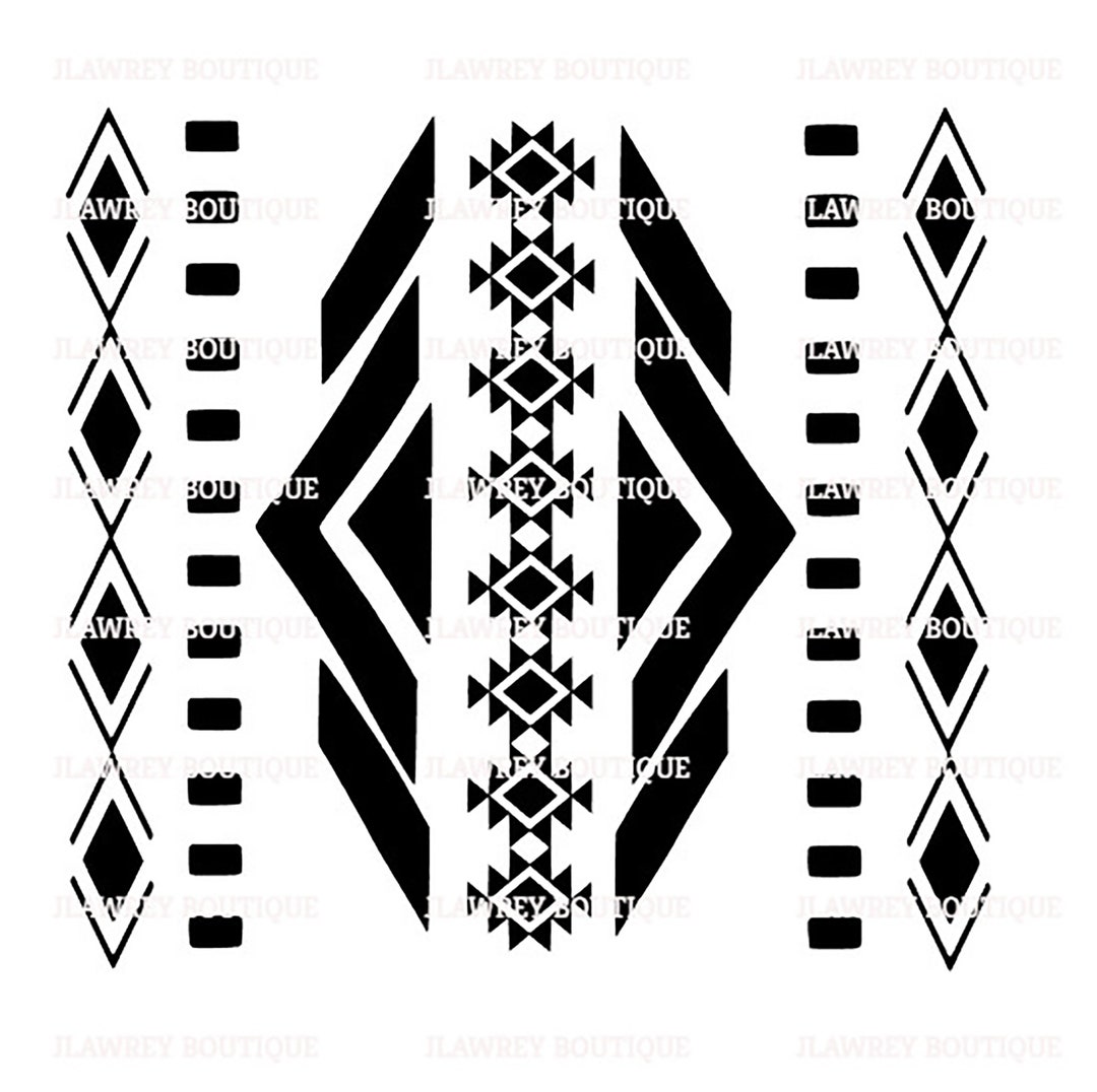 Aztec Abstract Line Pattern SVG, JPEG, PNG, Clip Art - Etsy