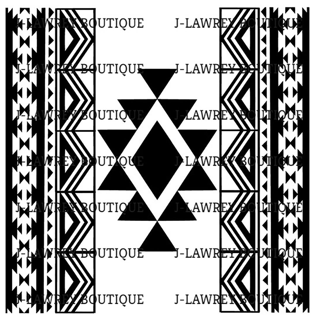 Tribal Aztec Geometric Pattern SVG, JPEG, PNG, Clip Art - Etsy