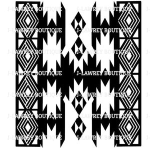Tribal Aztec Abstract Pattern SVG, JPEG, PNG, Clip Art