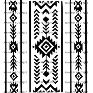Aztec Tribal Design Pattern G SVG, JPEG, PNG, Clip Art