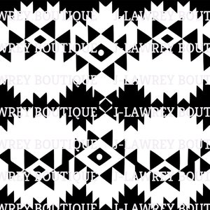 Tribal Horizontal Seamless Pattern SVG, PNG, JPEG, Clip Art