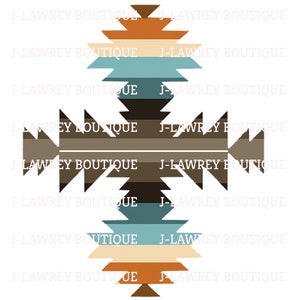 Aztec Tribal Arrow Sublimation PNG
