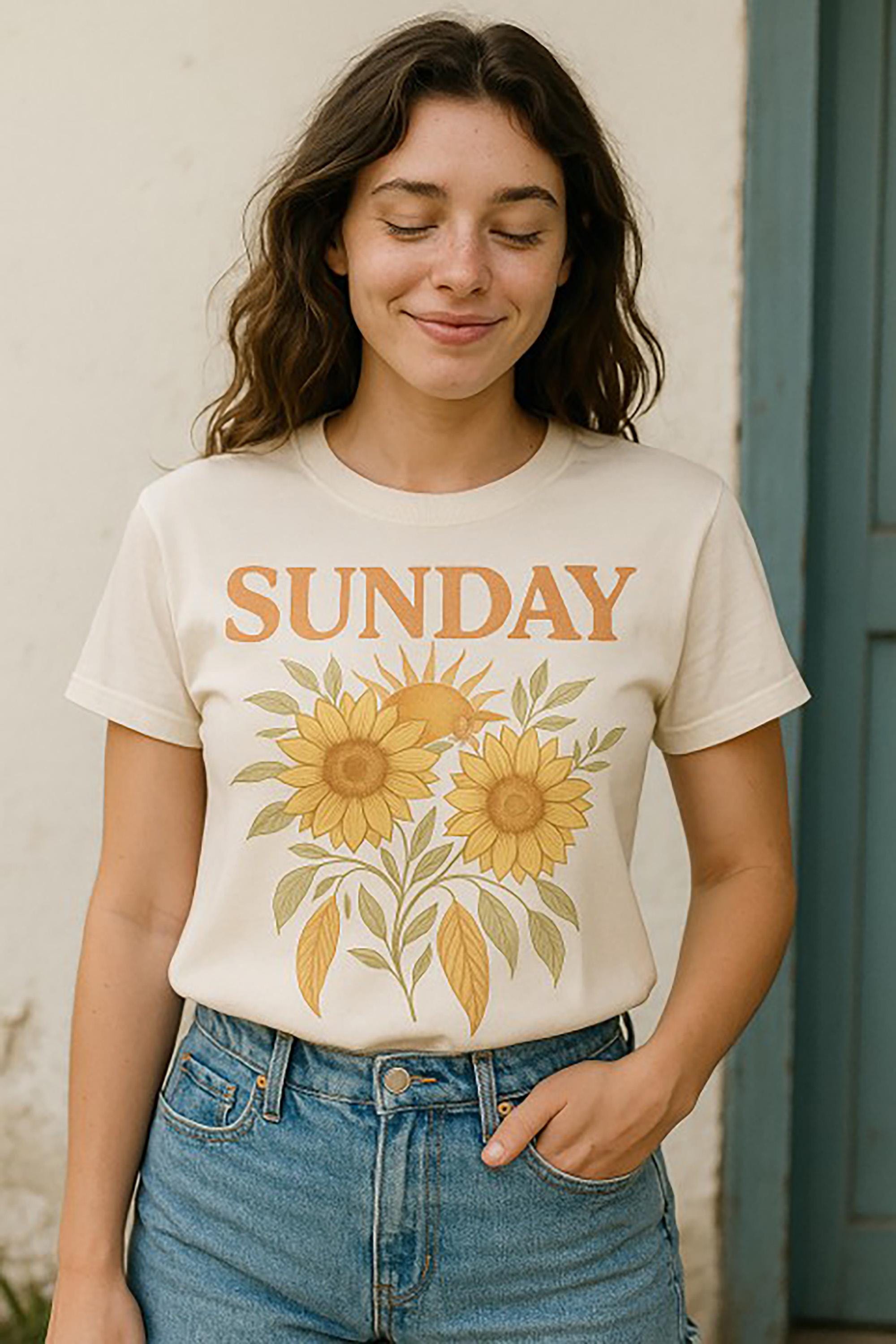 Sunday Graphic T-shirt - Etsy
