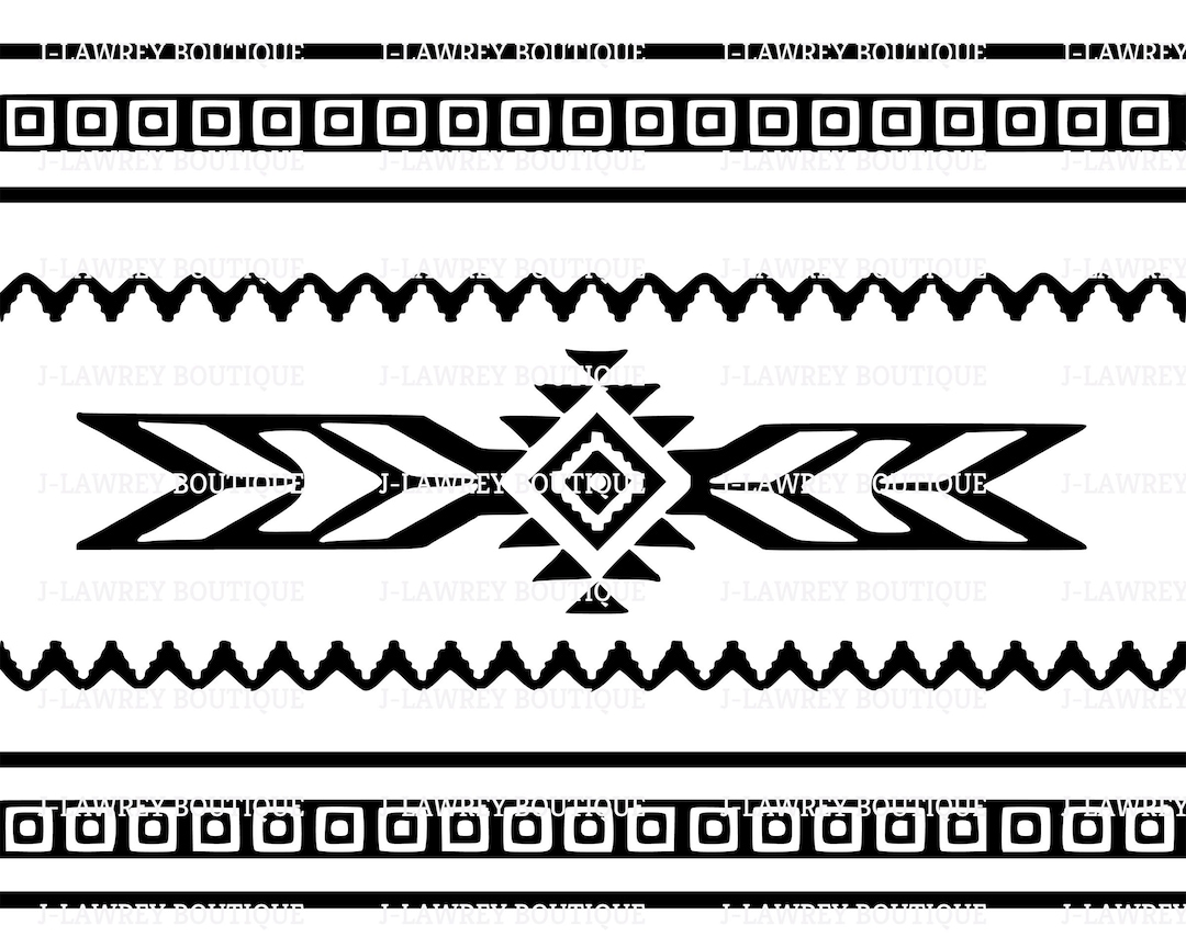 Tribal Pattern SVG, PNG, JPEG, Clip Art - Etsy