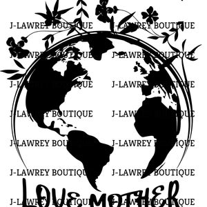 Liebe Mutter Erde SVG, PNG, JPEG, ClipArt