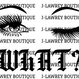 Eye Wink Humorous Saying SVG, PNG, JPEG, Clip Art
