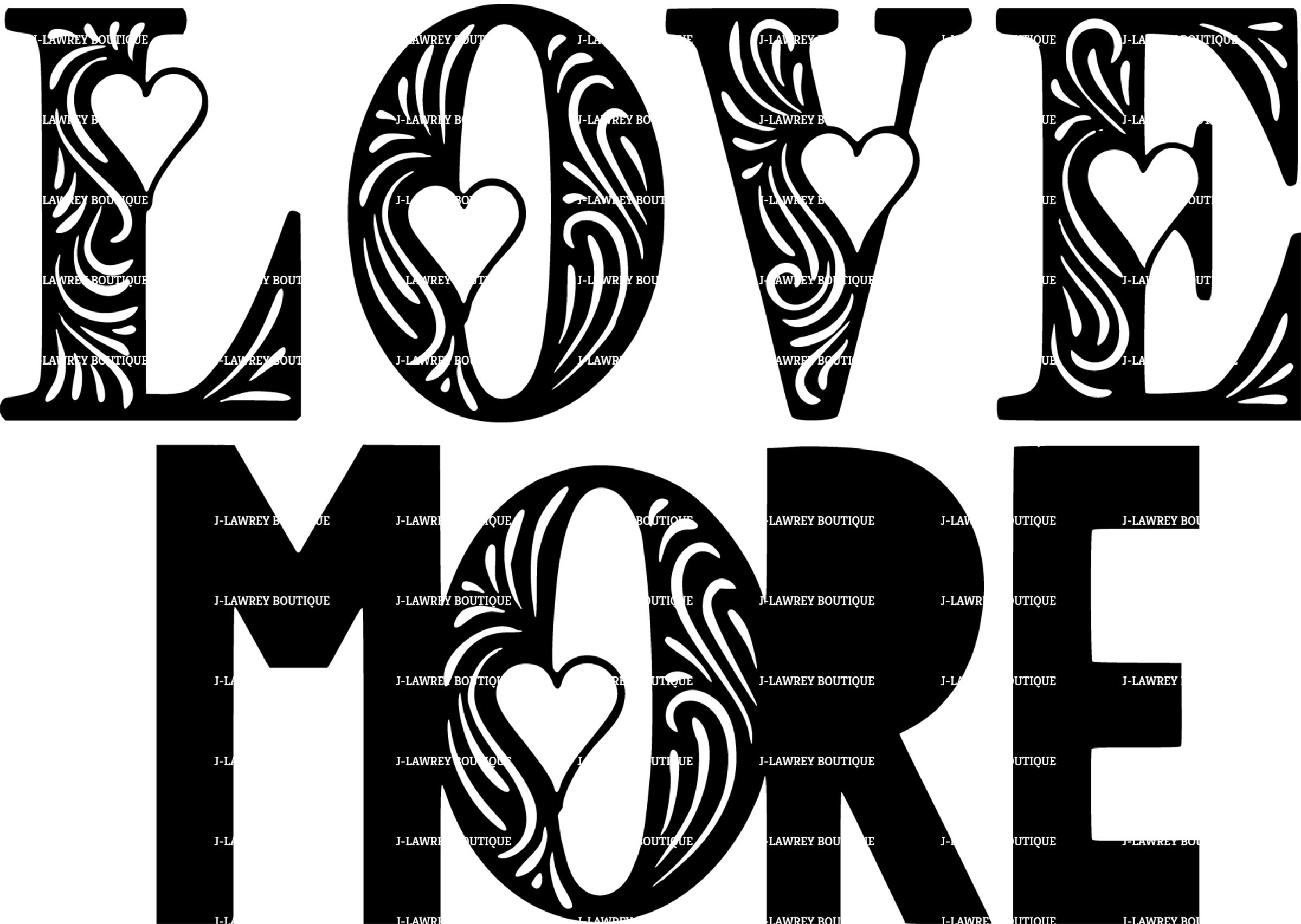 Love More Heart Tee