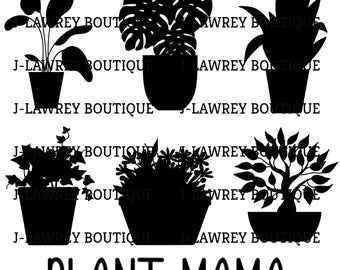 Plant Mama SVG, PNG, JPEG, Clip Art