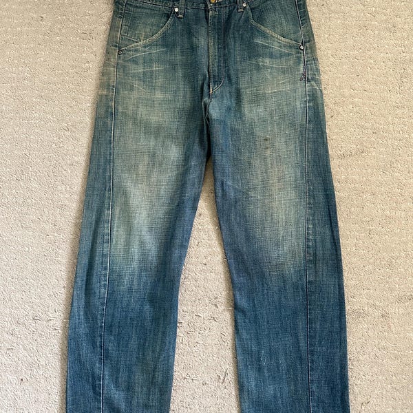 Jeansy Levis Engineered Twist Leg z lat 2000., rozmiar W32