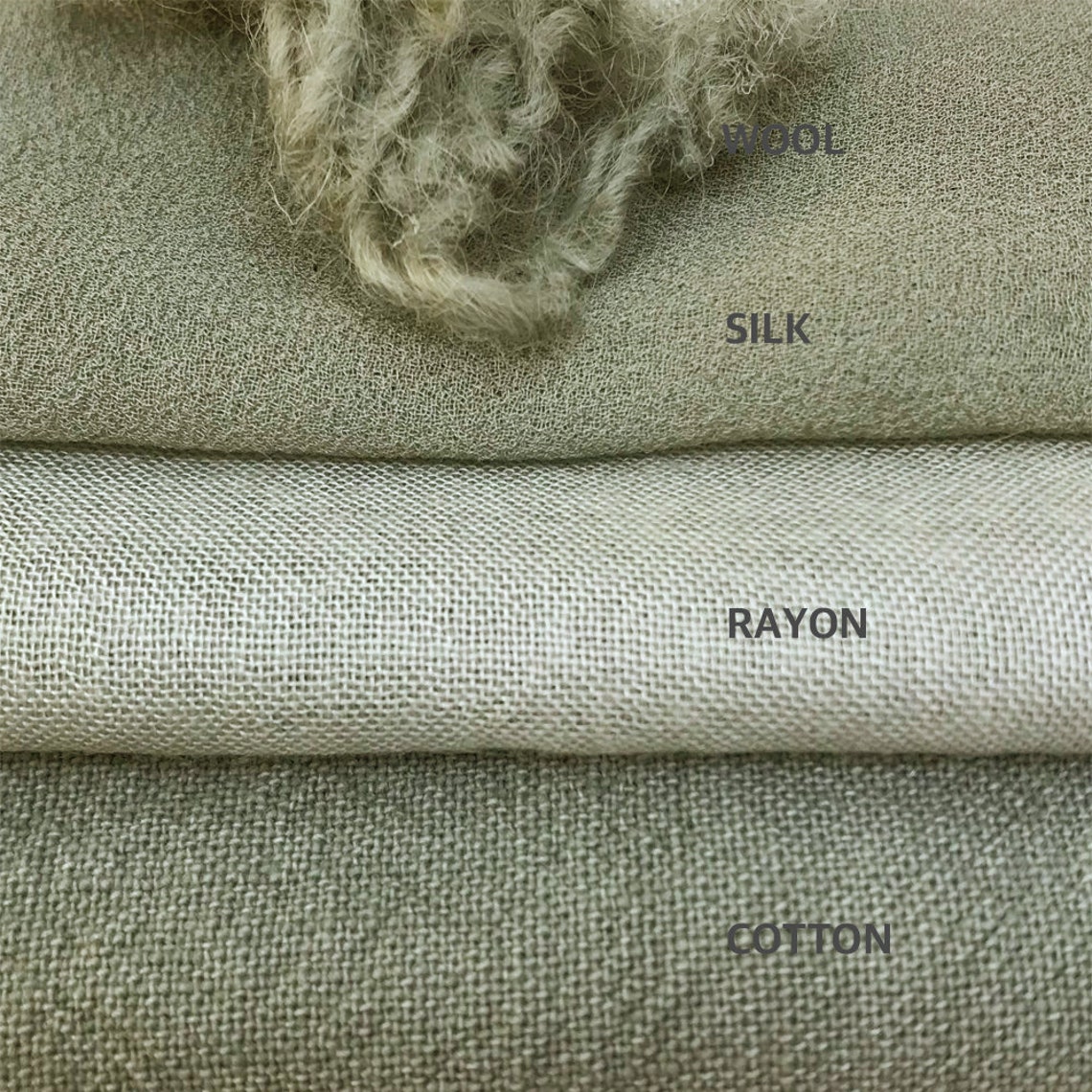 Khaki gray color Fabric natural dye kits made with Coffee Etsy