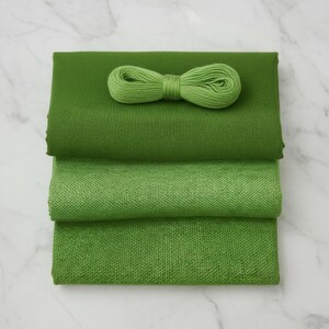 Natural Fabric Dye Kit, Kelly Green (Sophora & Logwood), DIY Plant Dyeing for 0.45lb(200g) Fabric, Includes Mordant, Tie-Dye, Batik, #20 image 2