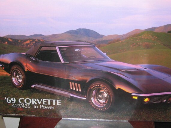 1969 Corvette Stingray >> Vintage 1969 Corvette Stingray Large Print By World Pictures New Old Stock 16 X 20 Laser Scanned Quality Print 1969 Corvette Stingray >> Vintage 1969 Corvette Stingray Large Print By World Pictures New Old Stock 16 X 20 Laser Scanned Quality Print