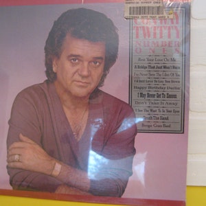 1982 Conway Twitty Number Ones Vinyl Record Album LP, Factory Sealed