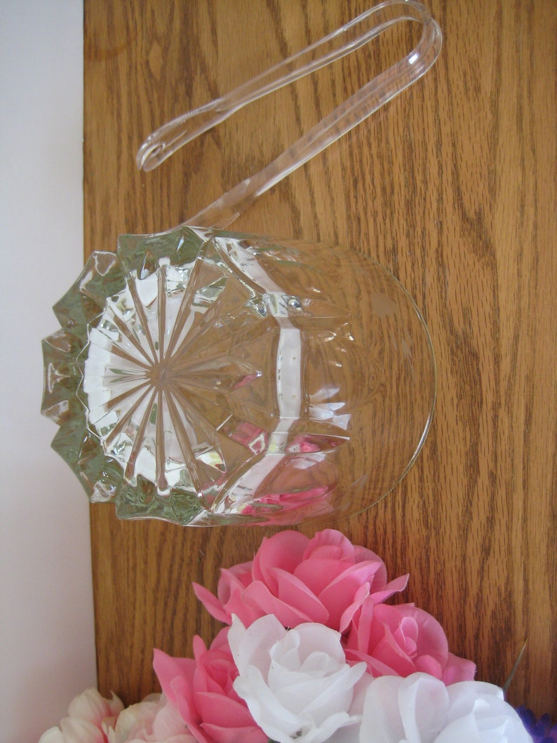 1970s Vintage Princess House Ice Bucket With Tongs 5.5 X 6 Etsy
