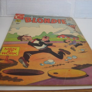 1969 Blondie Comic Book, Number 182, 15 Cents, Vintage Charlton Comics image 9