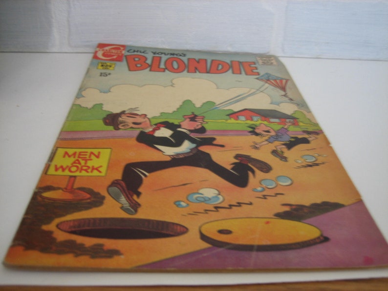 1969 Blondie Comic Book, Number 182, 15 Cents, Vintage Charlton Comics image 9