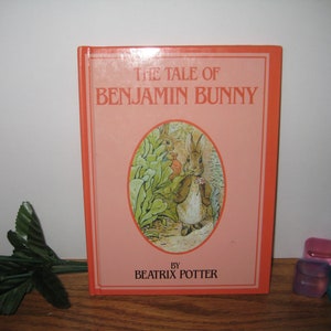 1989 Beatrix Potter The Tale of Benjamin Bunny, Vintage Children&#39;s Story Book