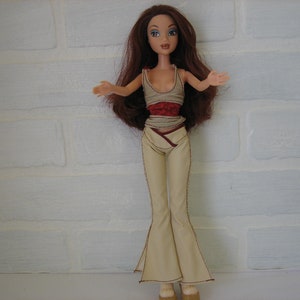 2003 My Scene Jasmine Fashion Doll, Fully Dressed, EUC, Vintage Mattel