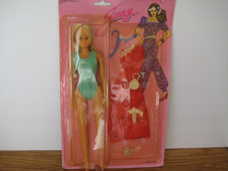 Vintage Jenny Fashion Doll Store Aisle Toy Original Etsy