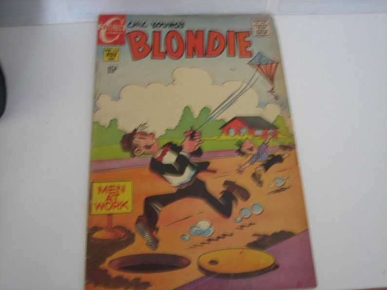 1969 Blondie Comic Book, Number 182, 15 Cents, Vintage Charlton Comics image 10