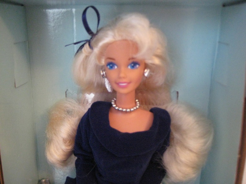 1995 Winter Velvet Barbie. Vintage Avon Mattel Doll Mattel | Etsy
