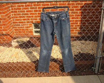 Woman's Size 6R Vintage Blue Jeans, 9 Inch Rise, Bootcut 312 Style, Vintage The Limited, Measurements In Listing