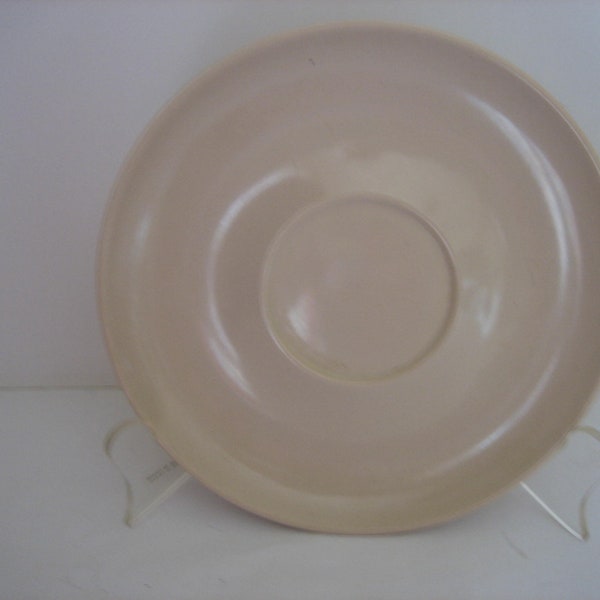 Kenro Holiday Beige Speckled Melamine Melmac Saucer, 6 Available, Sold Separately, Atomic Age Plates