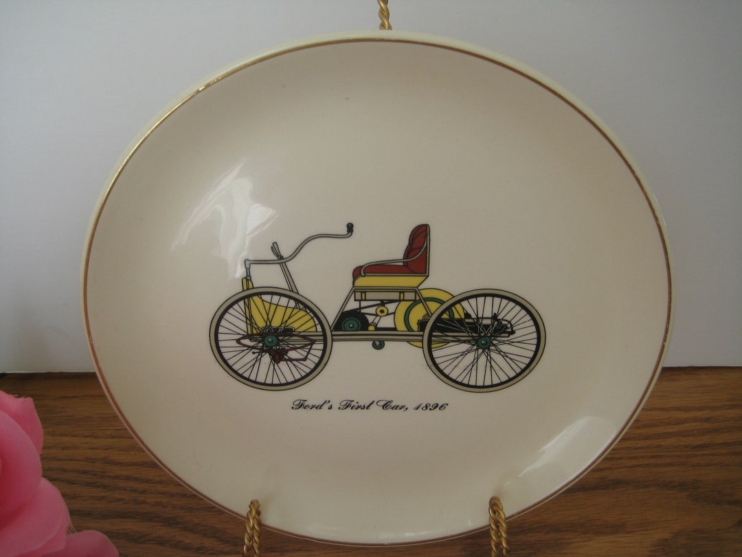 Vintage Salem Ford's First Car 1986 Collectible Plate 23 - Etsy