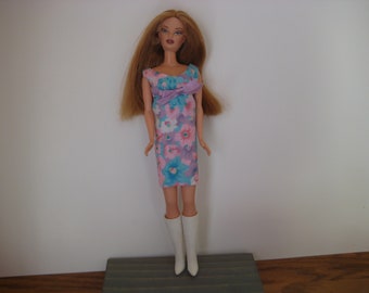 Helena Hamilton Candi Girl Doll, Long Red Hair, Redressed In New Authentic Candi Dress & Boots, Excellent