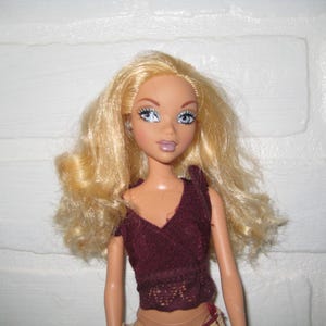 2002 My Scene Barbie Doll, Blonde Hair, Excellent Condition