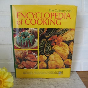 Vintage 1987 Culinary Arts Encyclopedia of Cooking: 4,000+ Recipes