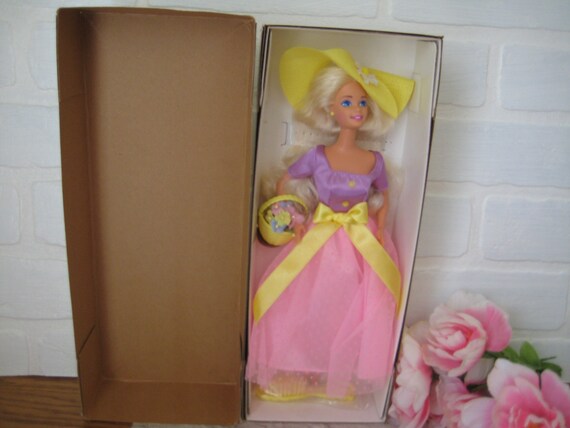 avon spring blossom barbie value