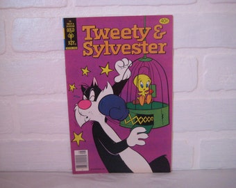 1979 Vintage Tweety And Sylvester Comic Book, August #96, Warner Bros Inc, Whitman Comics