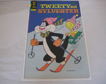 Vintage Tweety And Sylvester 1963 Gold Key Comic Book, #55, Warner Brothers Inc