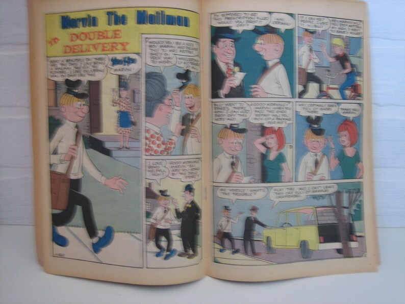 1969 Blondie Comic Book, Number 182, 15 Cents, Vintage Charlton Comics image 7