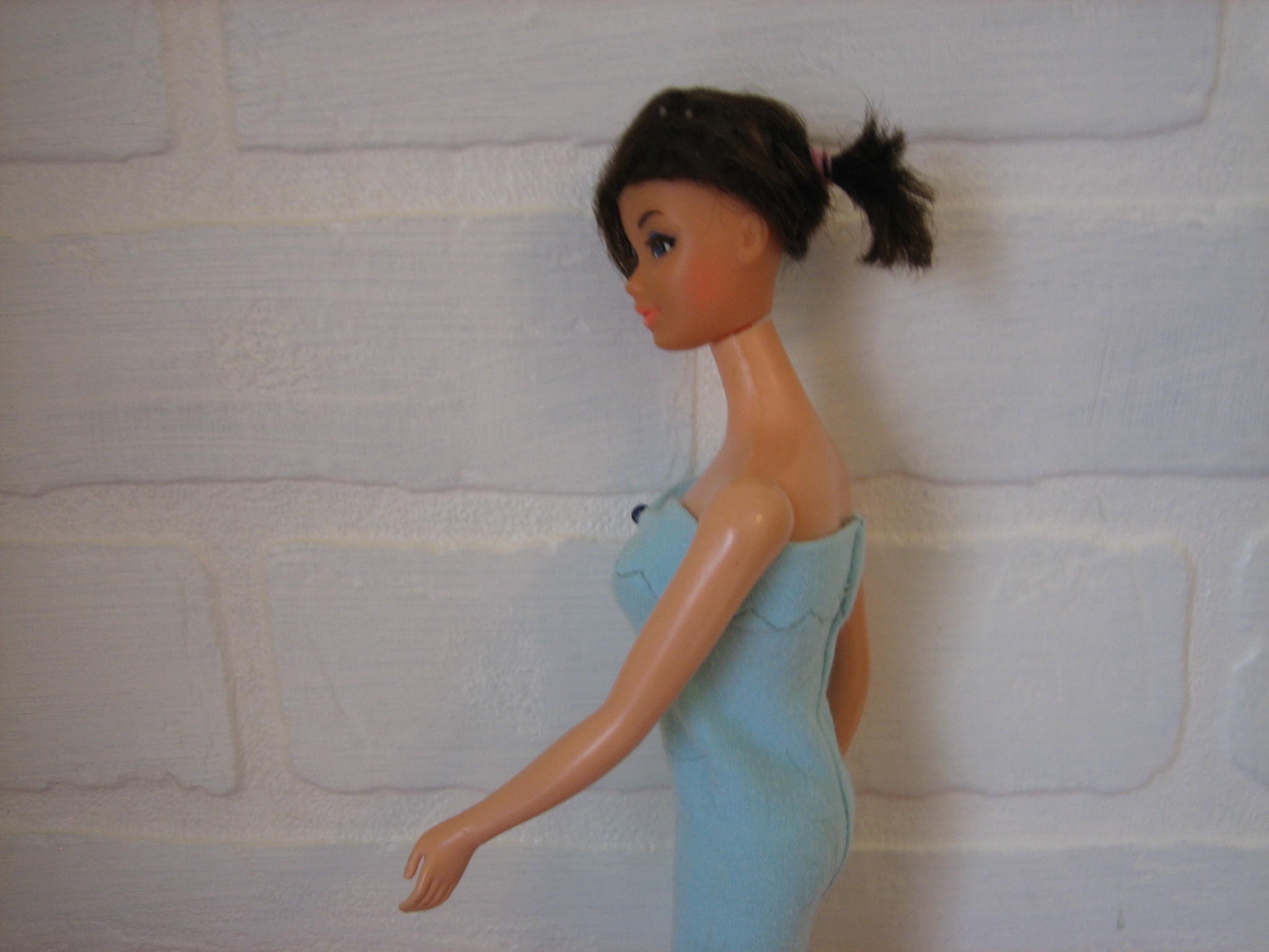 Barbie Walk Lively De 1972 Avec Tenue Anti Freezers 1464 De 1970 - Vintage