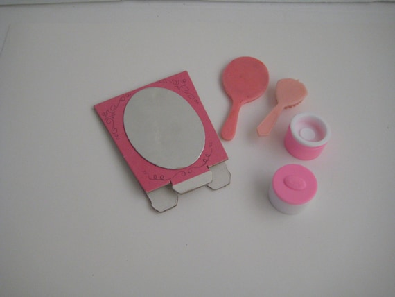 1960s Barbie Vanity Set From Original Cardboard Dream House | Etsy