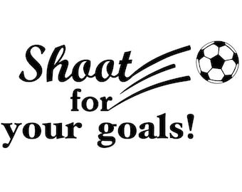 Citation murale en vinyle 22 x 10, Sticker artistique, décoration pour enfant, source de motivation, football, maman, Messi Ronaldo, futbol mignon