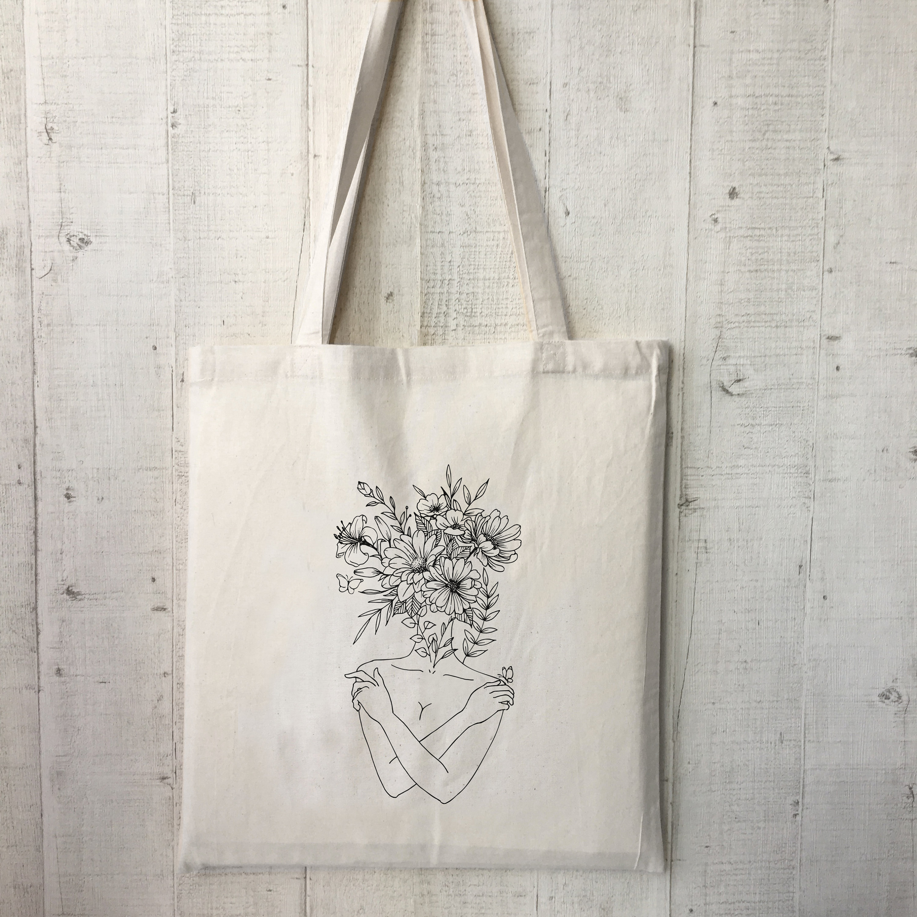 ADELAIDE LINE ART TOTE BAG