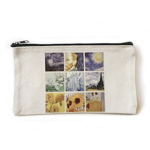 Trousse à crayons sac en tissu, trousse de toilette en tissu, trousse en tissu avec fermeture éclair, trousse multi-usages, trousse de toilette de voyage
