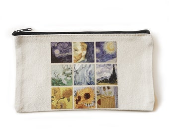 Cloth bag pencil case, fabric toiletry bag case, cloth case with zipper, multi-purpose case, travel toiletry bag