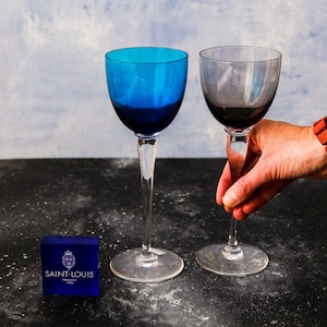 Coppia bicchieri Saint Louis da vino